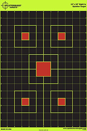 image for Splatterburst Targets 10 Pack - 12â€x18â€ Sight In Splatterburst