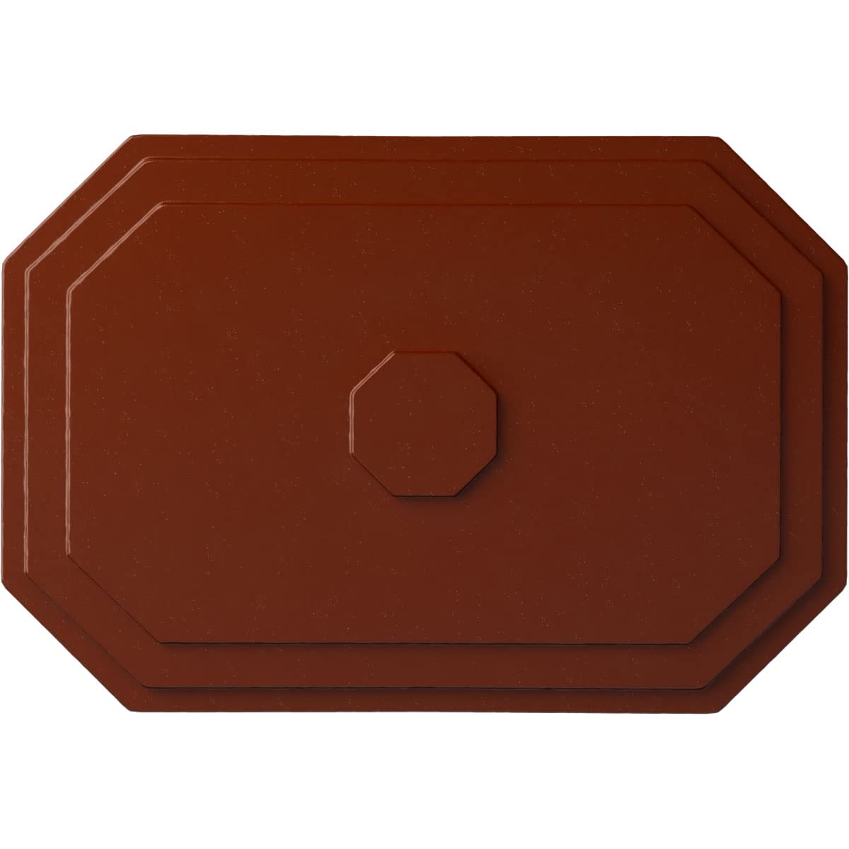 Ekena Millwork CM25FEFIF 25 1/4"W X 17 1/4"H X 1 3/4"P Felix Ceiling Medallion, FireBrick