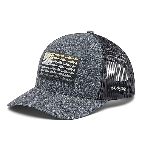 Image of Columbia Unisex Adult PFG Logo Mesh Ball Cap