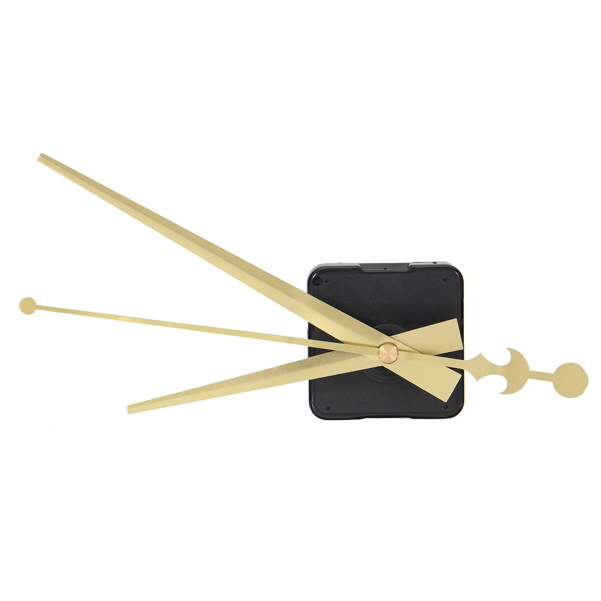EsportsMJJ Black/Gold Silent DIY Quartz Wall Clock Movement Mechanism Repair Tool Parts Kit - Gold