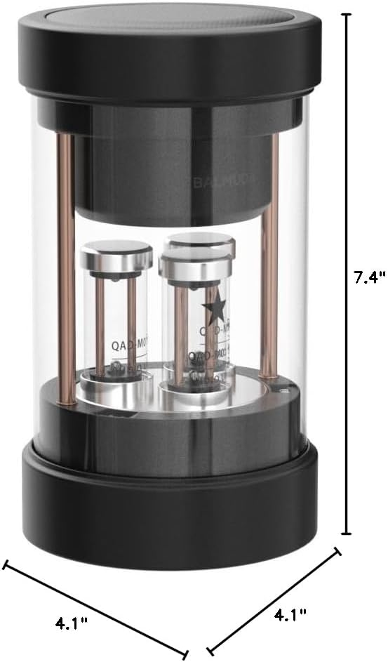 Miniatura 8 de BALMUDA El altavoz Altavoz Bluetooth portátil Sonido de cristal 3D y espectáculo de luz LED Recargable USB-C 3 modos de luz vela, ambiente y