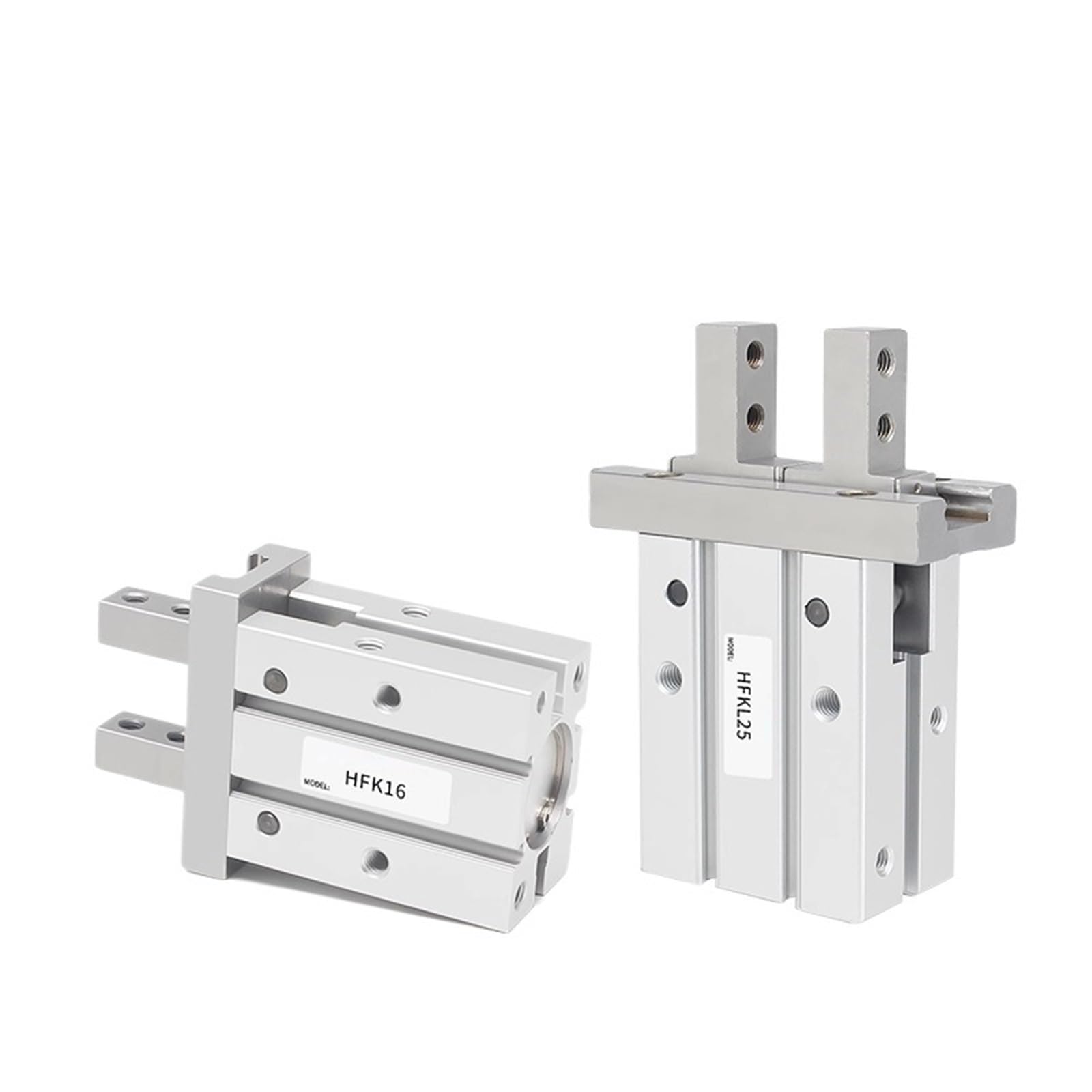 Pince pneumatique HFK10 à montage parallèle et guidage par rouleau