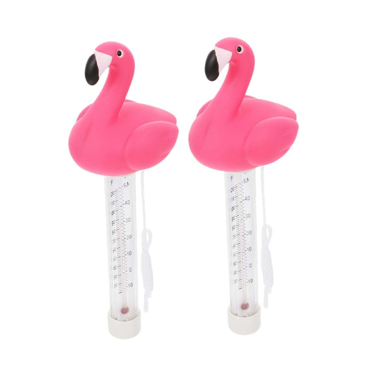 Uonlytech Floating Pool Thermometer 2pcs for Swimming Pools and Hot Tubs, Waterproof Floating Temperature Thermometer with Easy-Read Display, Sturdy Outdoor Pond and Spa Water Temperature