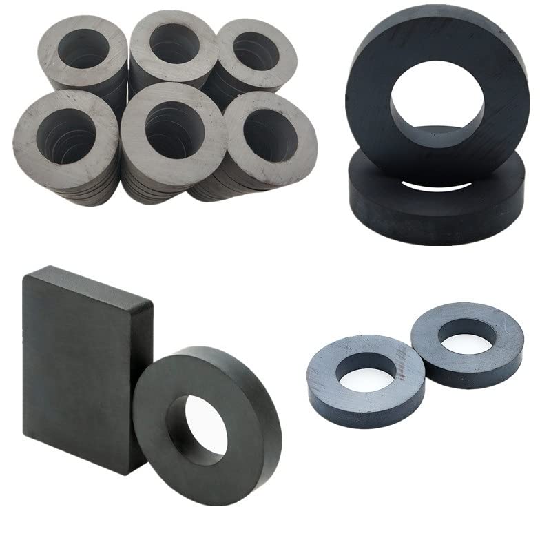 1pcs Ring Ferrite D 80 * 15 mm Hole 40mm Black Round D 80X15 mm with Hole 40MM 80mm x 15mm Magnet