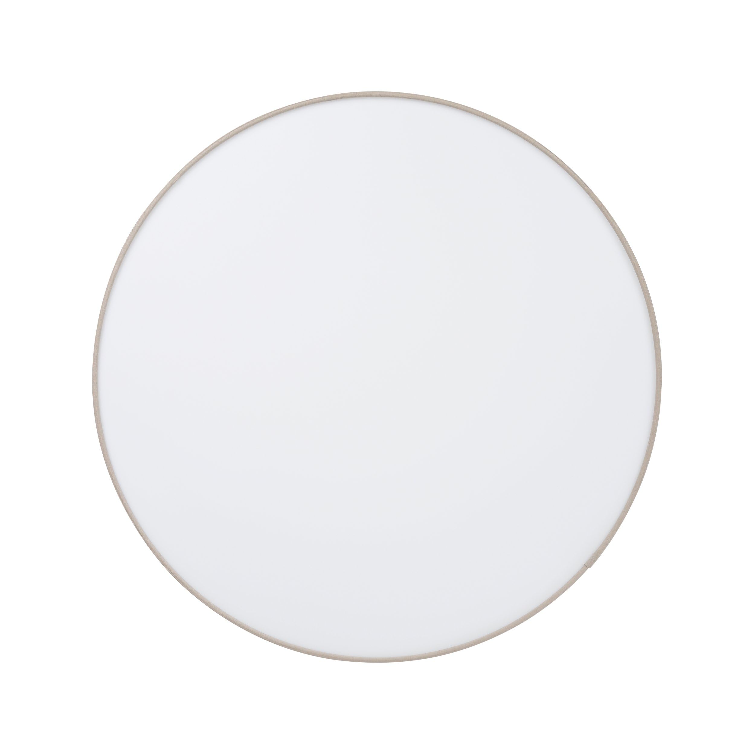 EGLO Deckenlampe Pasteri, 3 flammige Deckenleuchte Modern | Wohnzimmerlampe aus Textil und Kunststoff in Weiß, Taupe, Flurlampe Decke mit E27 Fassung, Ø 57 cm