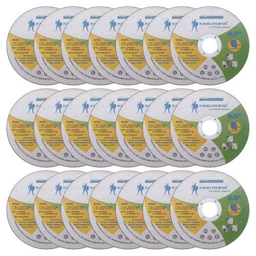 Disques de coupe rotatifs ultra fins en vert pour découper la fonte sans échauffement x25