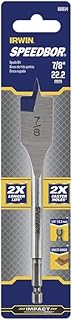 Irwin Speedbor 88814 7/8" Speedbor® 2000 Standard Length Flat Wood Boring Bit
