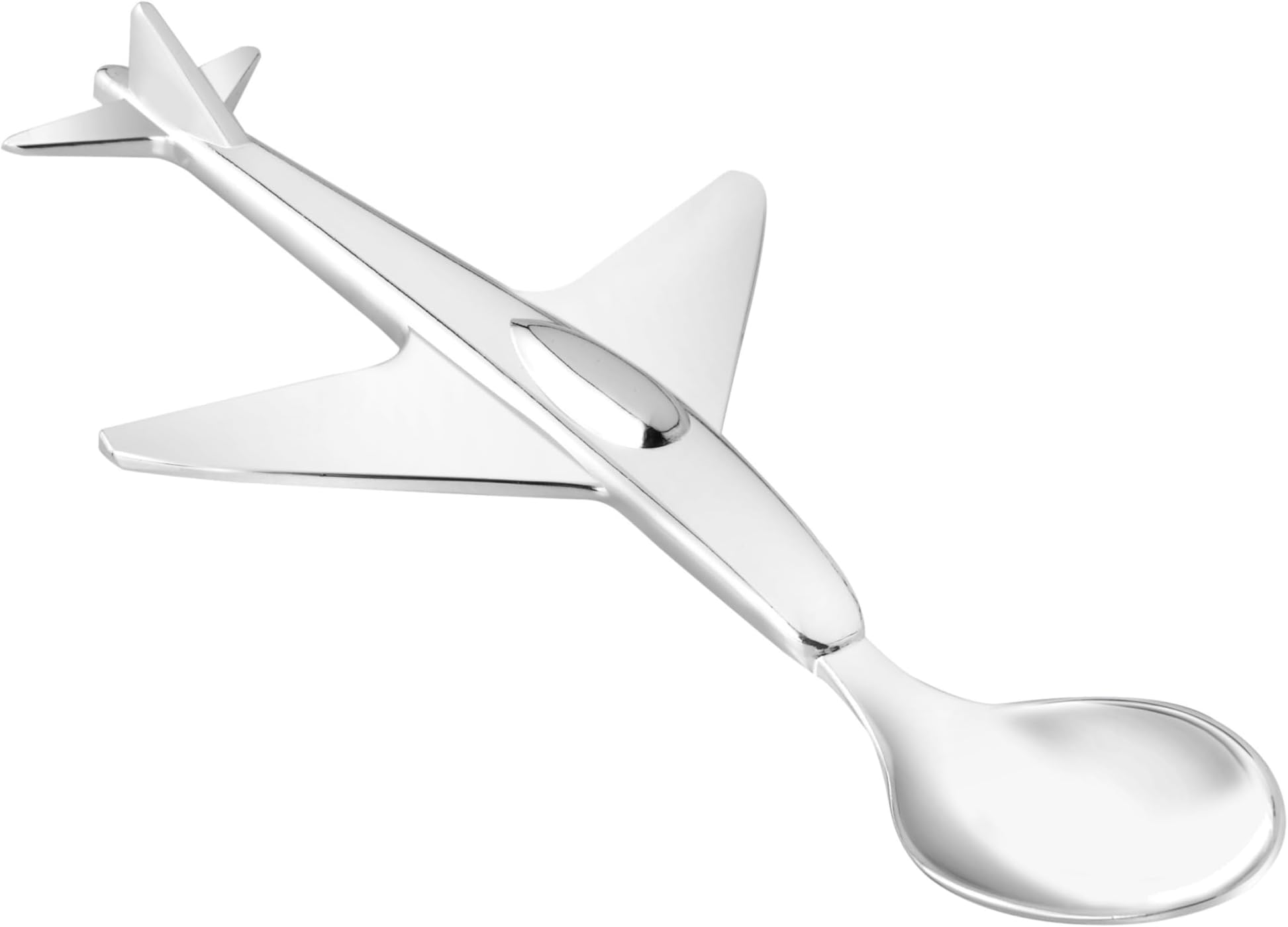 Zilverstad Airplane Children's Spoon, Silver
