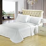 Egyptian Cotton Factory Outlet Store Full Size Luxury White Checkered Quilted Wrinkle Free Microfiber 3 Piece Coverlet Set