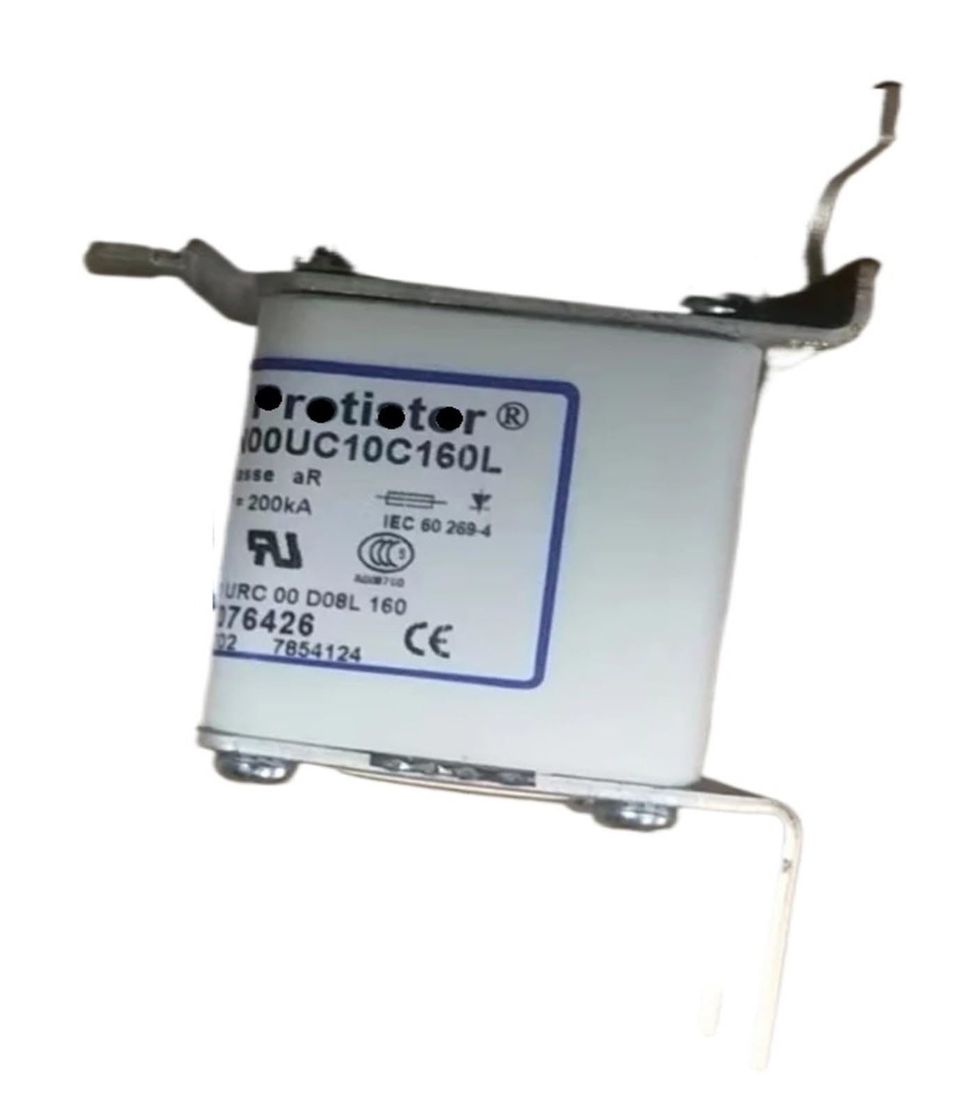 Fusibles DN00UD10C125L stoppant instantanément les surintensités sur semi-conducteurs
