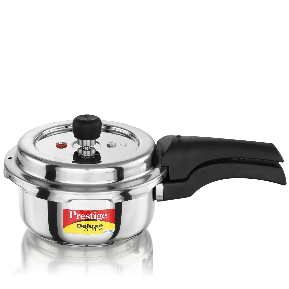 Prestige Prasv2 Pressure Cooker, 2 Liter, Silver"Min 1 year manufacturer warranty"