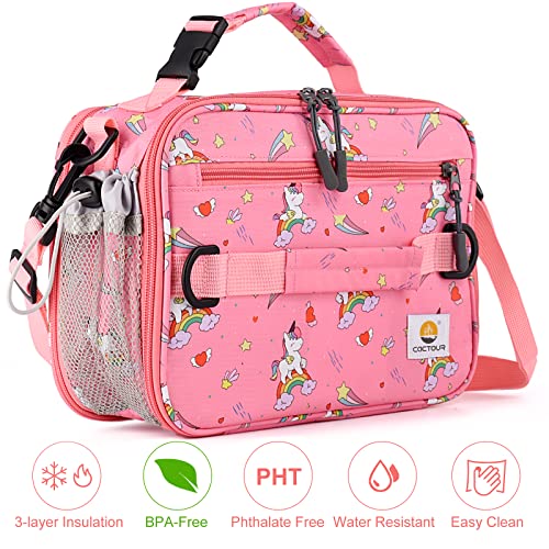 Sac à déjeuner isotherme léger anti-fuite avec sangle ajustable