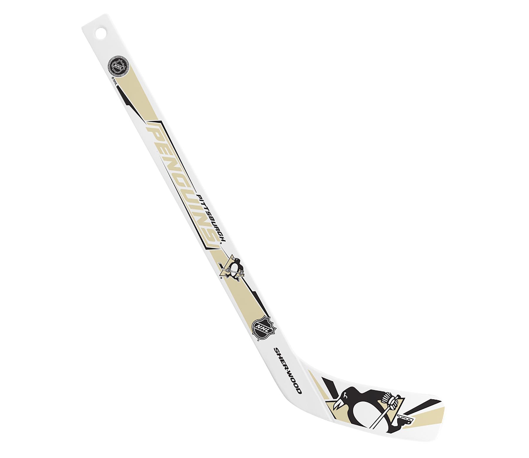 Sherwood NHL Plastic Mini-Schläger, NHL Teams:Pittsburgh Penguins