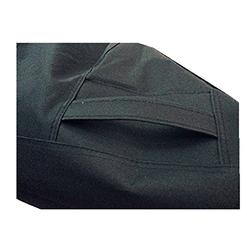 Kma Grill Cover - Up To 64" Wide, Heavy Duty - Fits Weber (Genesis), Holland, Jenn Air, Brinkmann, Char Broil, & More Black #TOP2