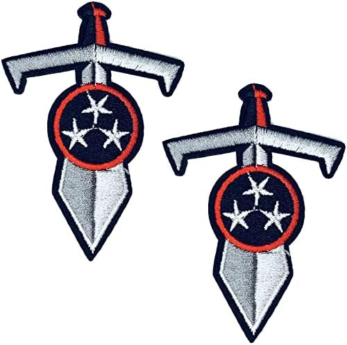 Amazon.com: DEZARO 2Pcs Popular Rugby Team Shield Logo Embroidered ...