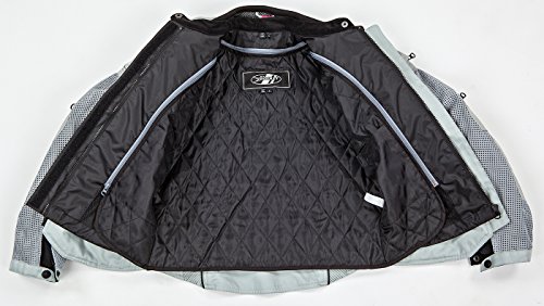 Joe Rocket - 1653-0303 Cleo Elite Women's Mesh Motorcycle Jacket (Silver, Medium) #TOP5