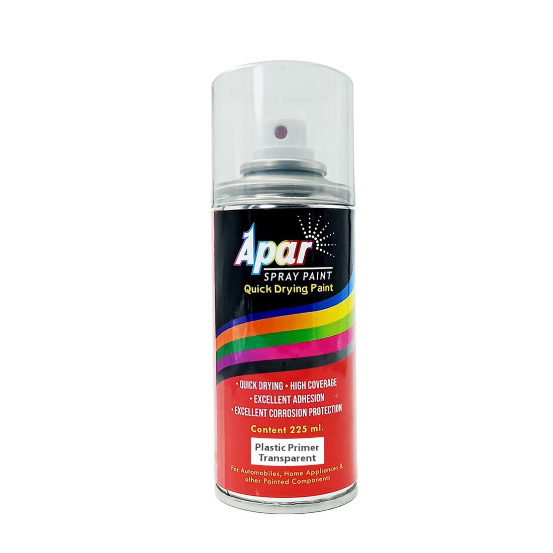 Buy APAR Spray Paint PLASTIC PRIMER Transperent225 ml, To promote