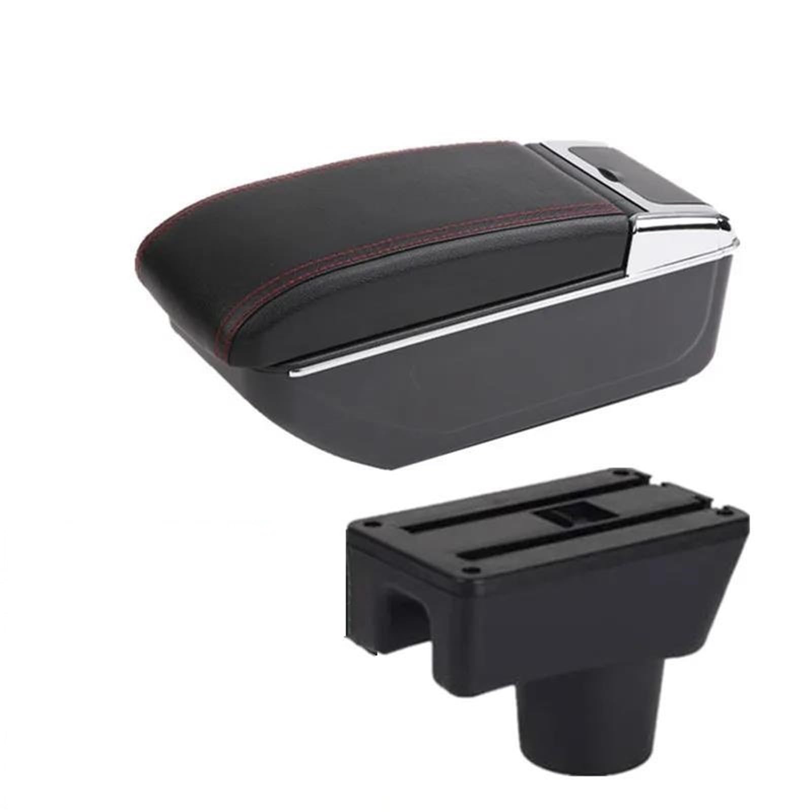 Hjkdsz Style 4 Storage Console Armrest Boxes Car Interior Center Organizers Accessories For Mitsubishi For Attrage For Mirage(Style 4)