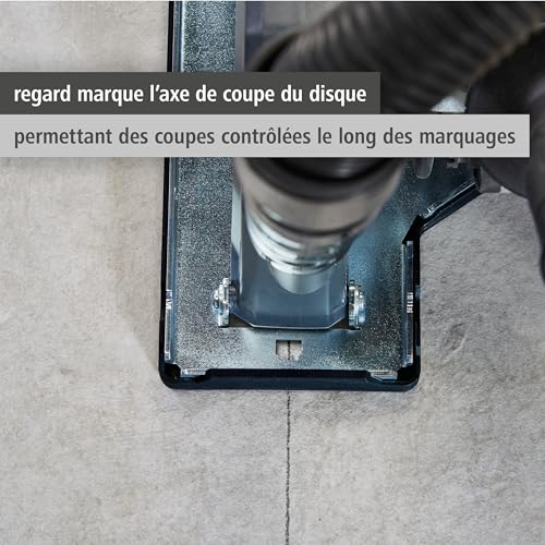 Capot d’aspiration wolfcraft 5017000 pour saignée murale droite