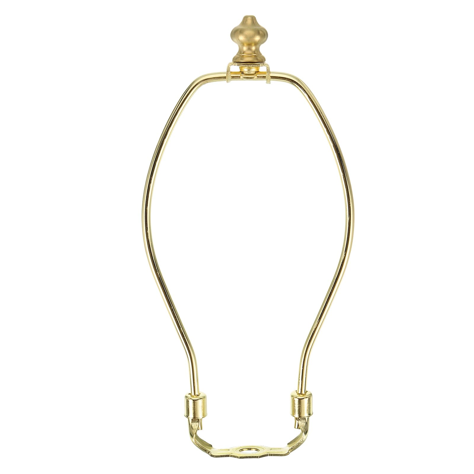 PATIKIL 8 Inch Lamp Harp Kit with 1 Inch Height Solid Brass Finial