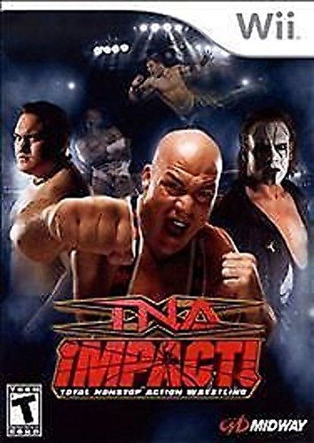 TNA Impact! Nintendo Wii jeu vidéo de combat pour soirées entre amis
