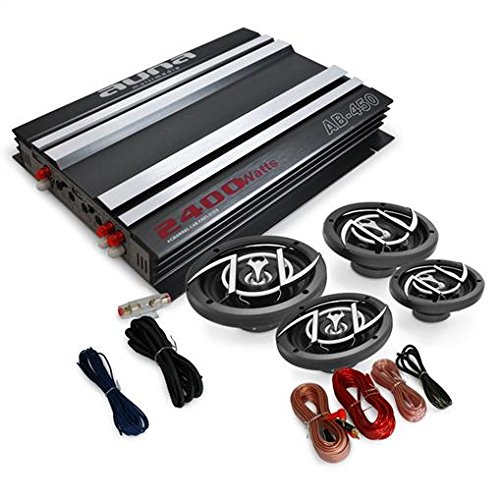 Buy AUNA 4.0 Car HiFi 'Platin Line 440' Subwoofer Amplifier Set InCar