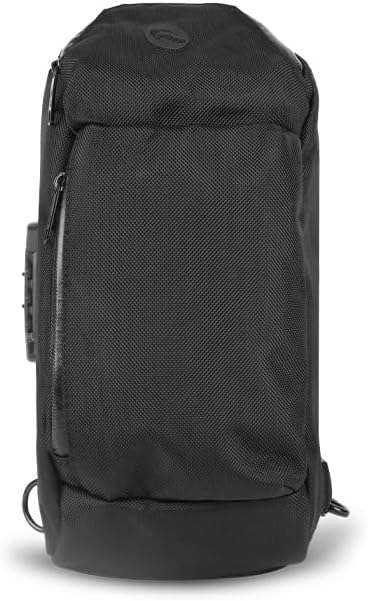 Skunk Eclipse Cross Body Backpack (Black Canvas) - Image 2