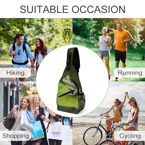 Bolso cruzado casual para viaje y senderismo unisex miniatura 6