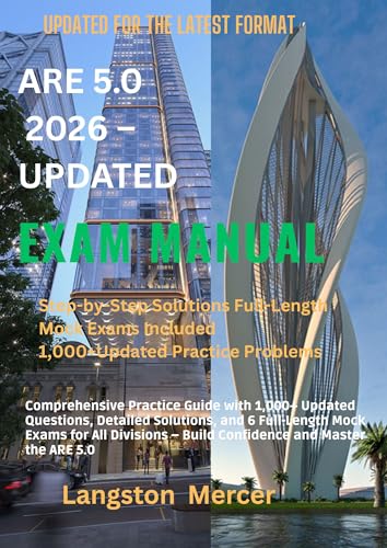 Guide ARE 5.0 2026 complet avec 1000 questions d'examen et 6 simulations - 2