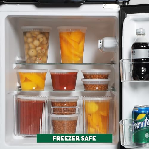 Image of Freshware Deli Containers with Lids 32 oz [50 Set] Leak-Proof BPA Free Plastic Take Out Bowls, Food Storage Containers for Takeout Meal Prep Storage, Freezer, Microwave & Dishwasher Safe