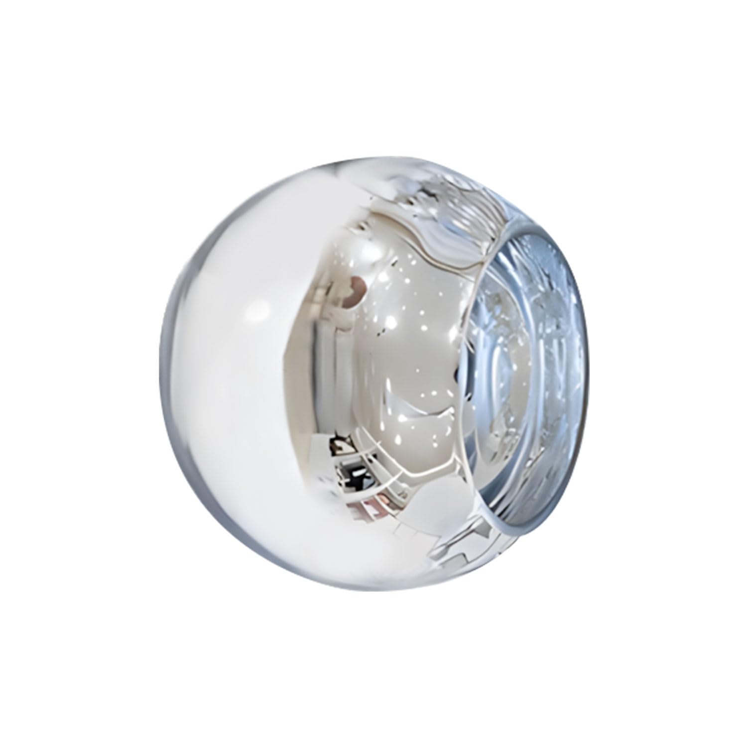 Tsophreniq Hand Blown Round Vase with Protective Layer Perfect for Classroom Enhancement and Floral Displays Wedding Centerpiece Vase