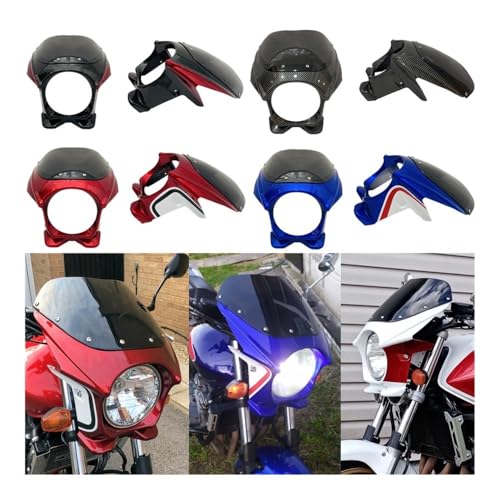 Couvercle de guide moto CB400sf cache lateral et kit carenage injection ABS - 2