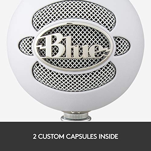 Blue-Microfono-USB-Snowball-microfono-clasico-de-calidad-de-estudio-para-grabacion-podcasting-radiodifusion-retransmision-de-gaming-en-Twitch-locuciones-videos-de-YouTube-en-PC-y-Mac-Blanco
