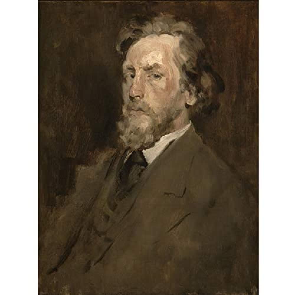 Artery8 Chase Portrait Of Man C1875 Painting Unframed Wall Art Print Poster Home Decor Premium
