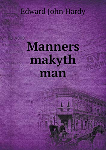 Manners makyth man 551913250X Book Cover