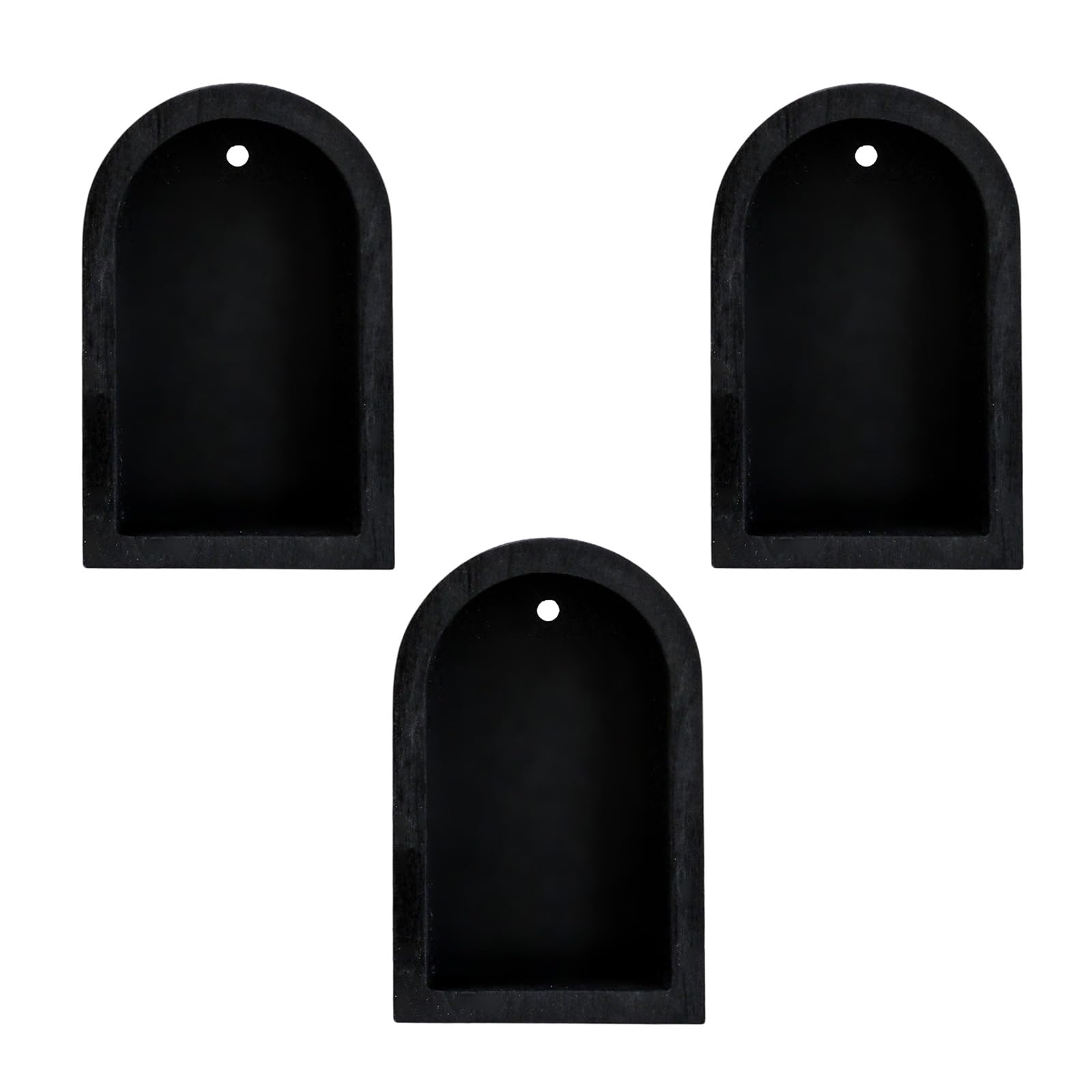 Kalttoy Arched Door Shaped Floating Shelves, Farmhouse Display Storage Organizers Wall Decors Arched Door Wall Shelf for Bedroom Mounted Floating Shelf