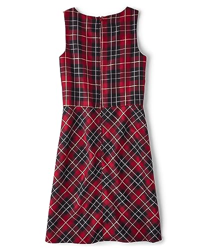 The Children's Place Girls' Short Sleeve Holiday Dress2