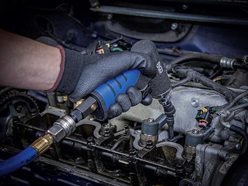 BGS 3320 | Druckluft-Schlagschrauber für Glühkerzen | Drehmoment-Einstellung möglich (Rechts- u. Linkslauf) | handlich