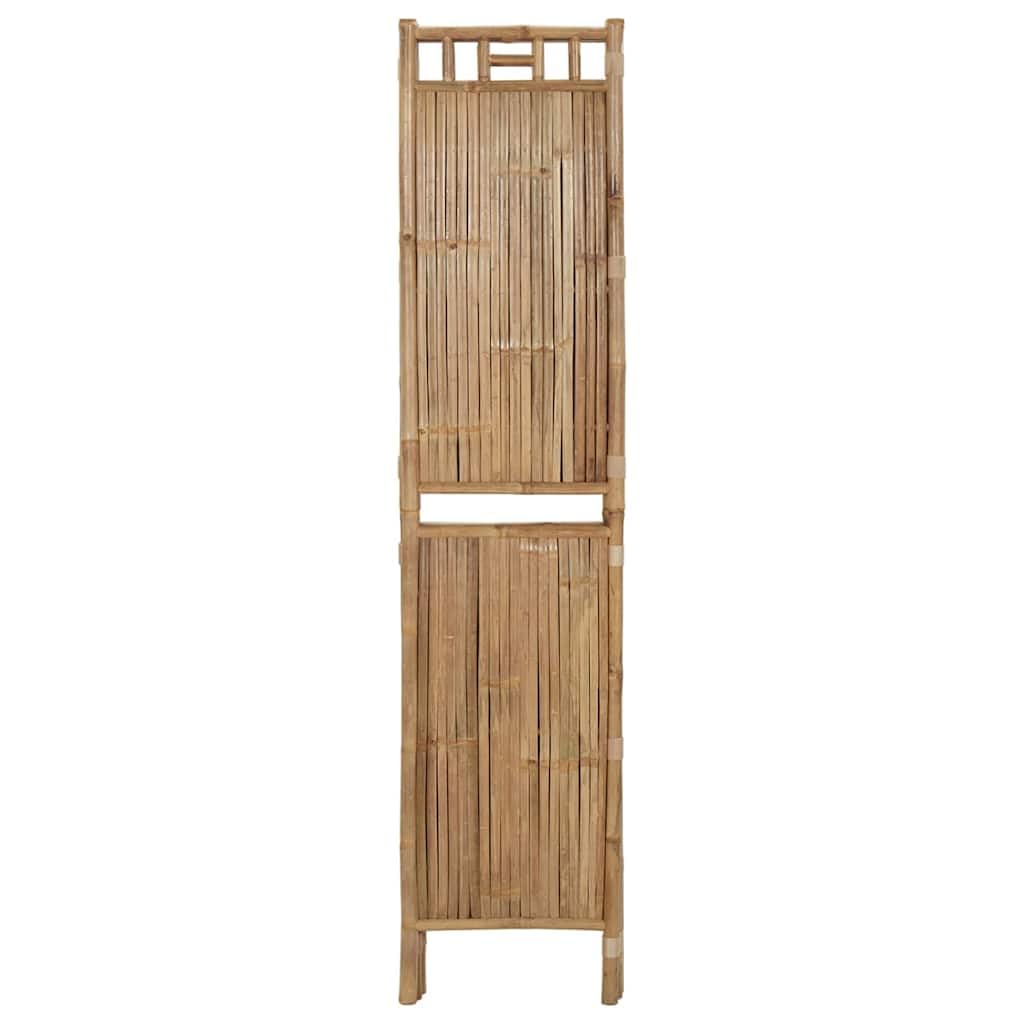 4-częściowy bambusowy parawan, 160 x 180 cm, składany, wolnostojący, ochrona przed wzrokiem, ścianka działowa do salonu, sypialni, biura, na balkon, do ogrodu, wewnątrz i na zewnątrz