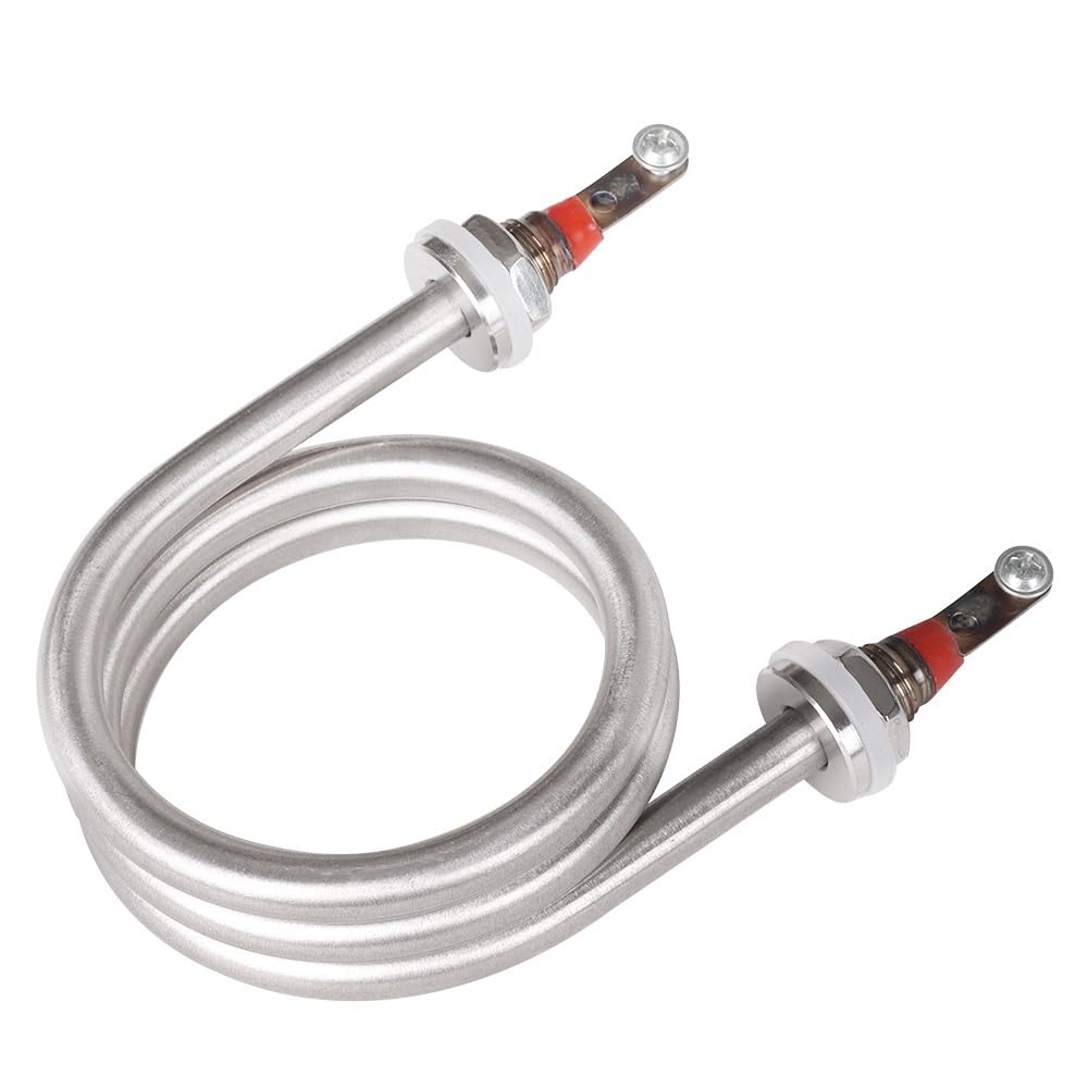 Podgrzewacz wody, Grzałka spiralna M12 SS304 zanurzeniowa do wody Elektryczny element grzewczy destylacji 1200 W