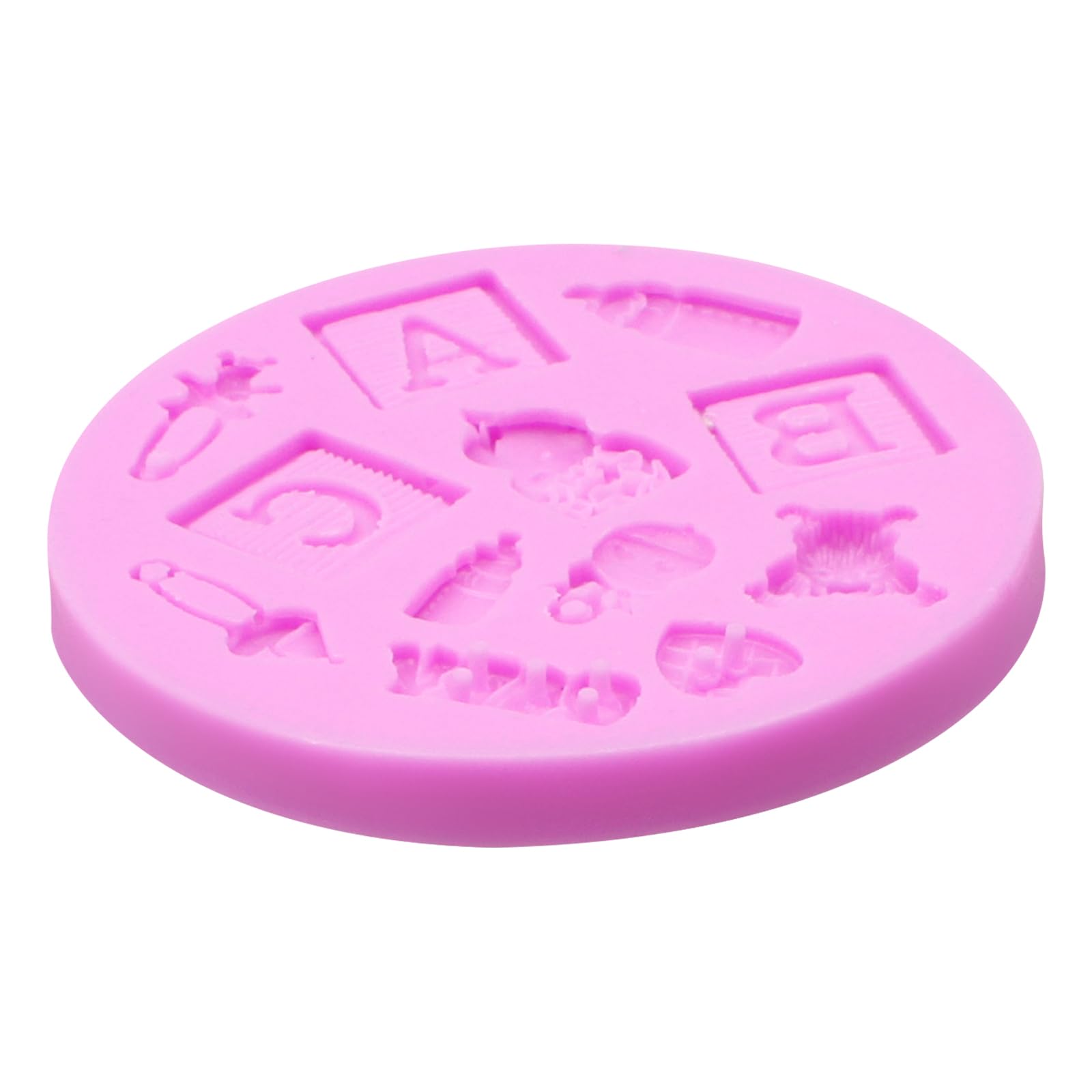 Moldes de chocolate para bebé, baby shower, pies de bebé, moldes de silicona para biberones, ropa, botones, fondant, decoración de pasteles, decoración de cupcakes, caramelos, azúcar, manualidades,