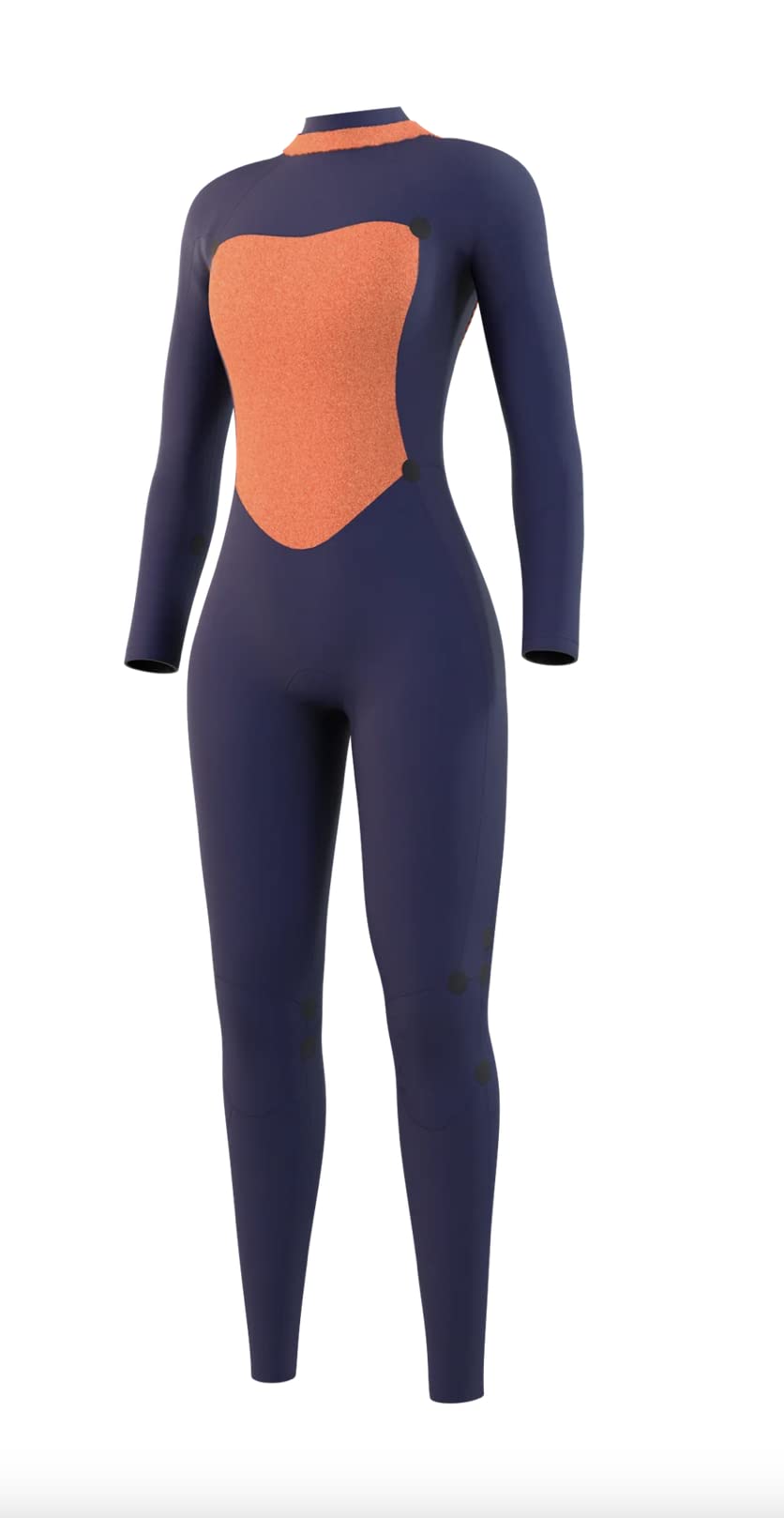 Mystic Wassersport - Surf Kitesurf & Windsurfen Frauen Star 3/2mm Back Zip Wetsuit - Schwarz - Easy Stretch