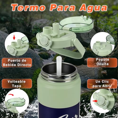 Lista de Botella verde los mejores 5. 23 botella verde marca SDYSM (2)