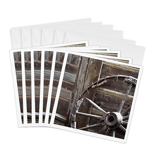 Cartes de vœux Wyoming Cody imprimées sur papier d'art rigide carré