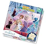 テンヨー(Tenyo) 【日本製】 こどもジグソーパズル ディズニー アナと雪の女王2 ぼうけんのであい 70ピース (26ｘ38cm) こども向けパズル DK-70-367 抗菌コート おかたづけパッケージ サービスカード付き 4才以上