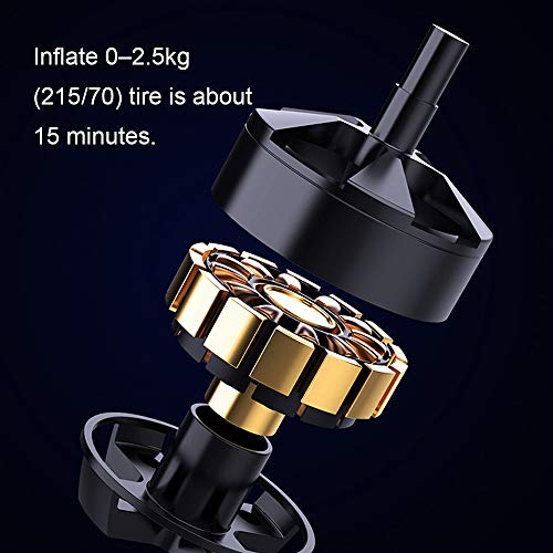 Tickas Compressor de ar 12 V Bomba de Ar Elétrica Portátil 70 PSI Mini Pneu de Carro Inflator para M