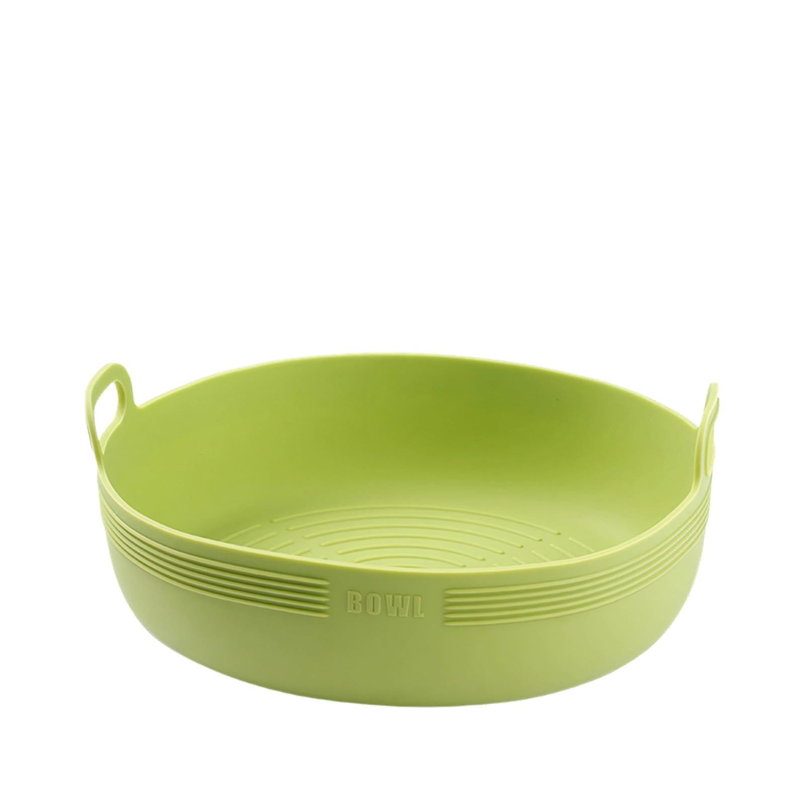 Qisuw Flexible Silicone Cookware Set for Air Fryers and Oven Materials Perfect for Meal Preparation Air Fryers Silicone Bowl