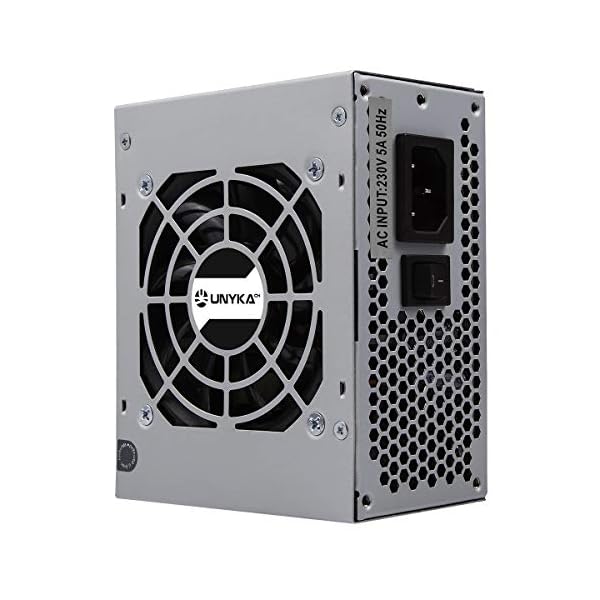 Fuente Alimentaci??n Unykach SFX mATX (Formato cuadrado) 450W - 1x ventilador 8cm - 24 pins - 2 x SATA - 2 x Molex - 1 x 20+4 pin - 1 x 4 pin 12V - CE - RoHS – Bild 3