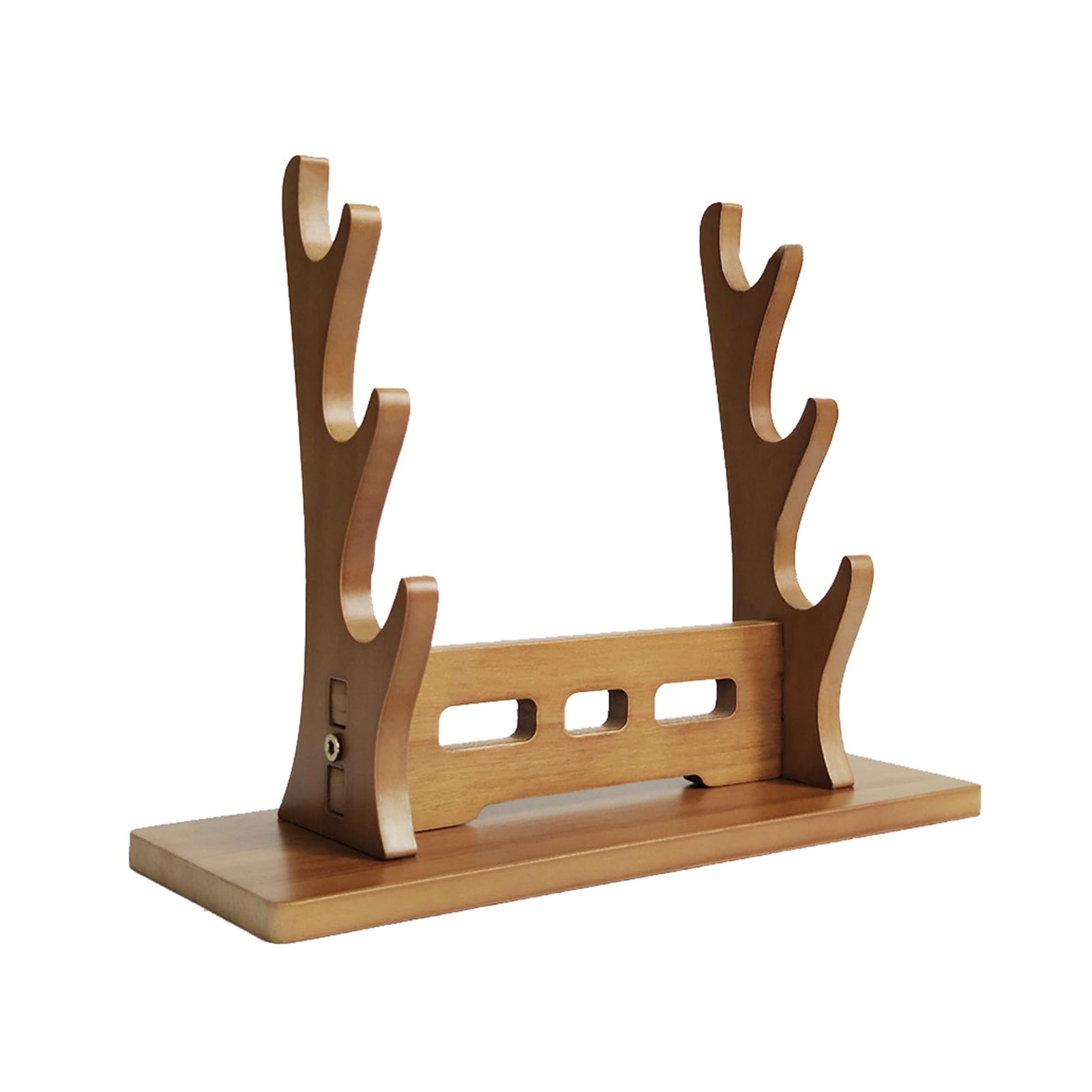 Soporte de pared for espadas, expositor horizontal 2, 3, 4 o 5 niveles, universal, for decoración del hogar(3tier 25cm (9 7/8"))