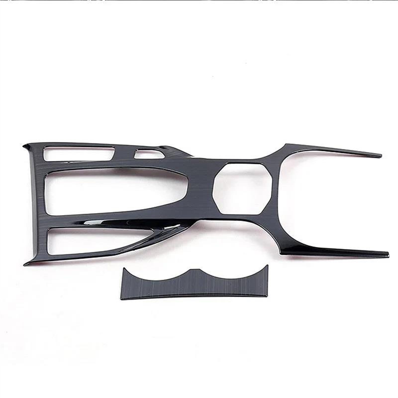 Yeskit Black Auto Interior Styling Accessories Central Control Gear Panel Decorative Frame Covers For Haval F7 F7x 2018-2023(Black)